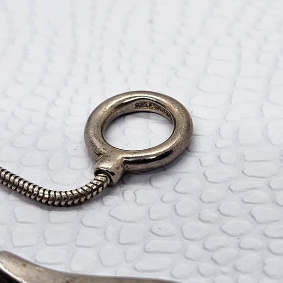 Joseph Esposito Espo Sterling Sliver 925 Vintage Slider Necklace - Picture 7 of 10